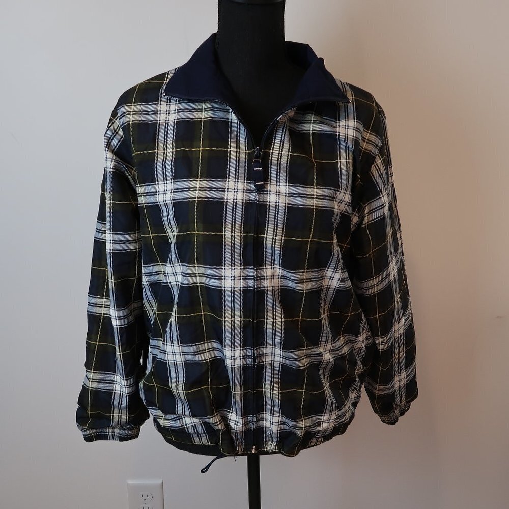 Catalina Lined Wind Jammer Plaid Jacket S